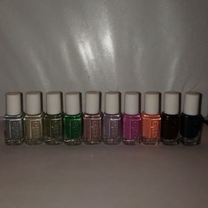 Lot of 10 mini essie nail polishes